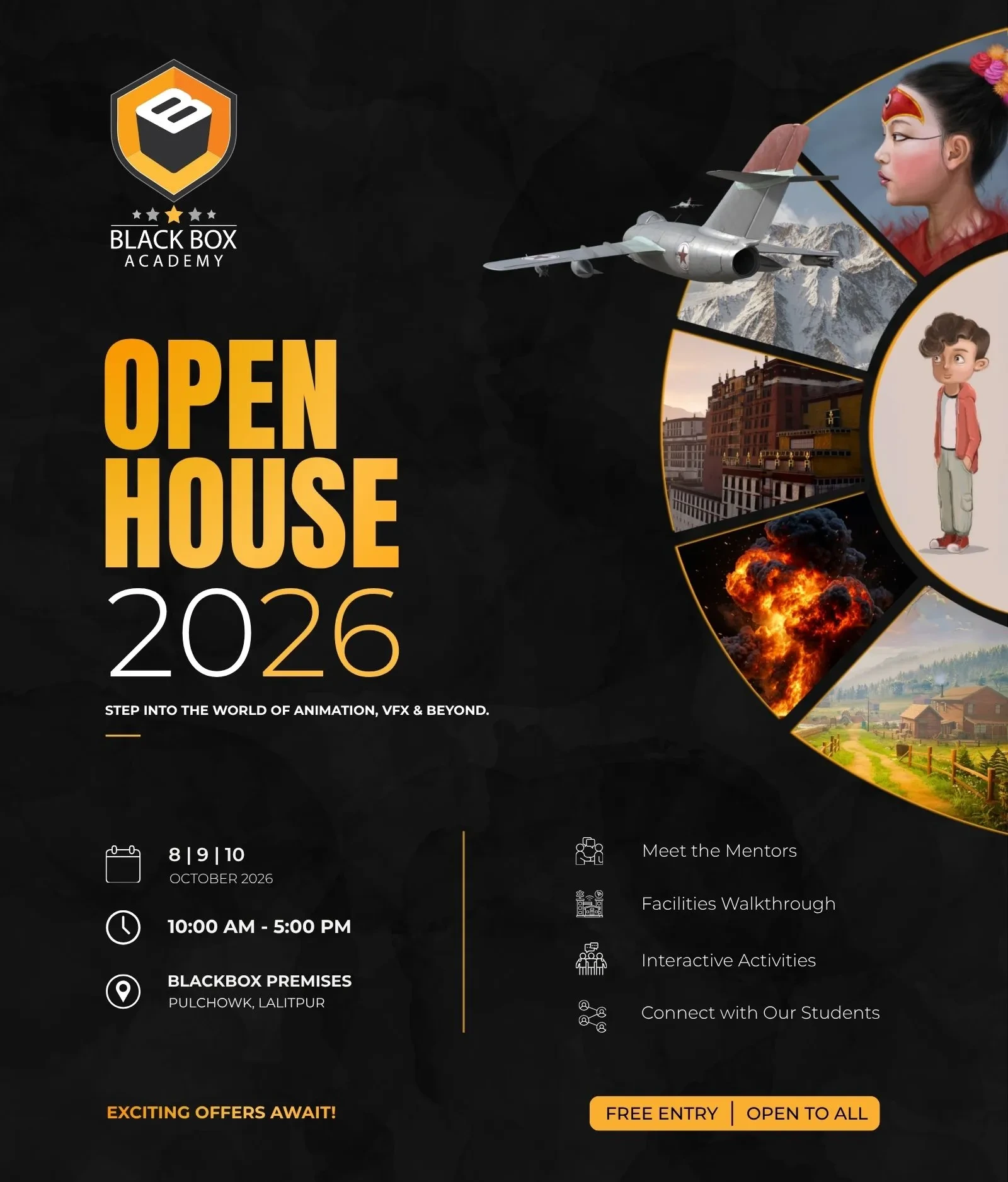 Scholarship & Admissions Open Announcement